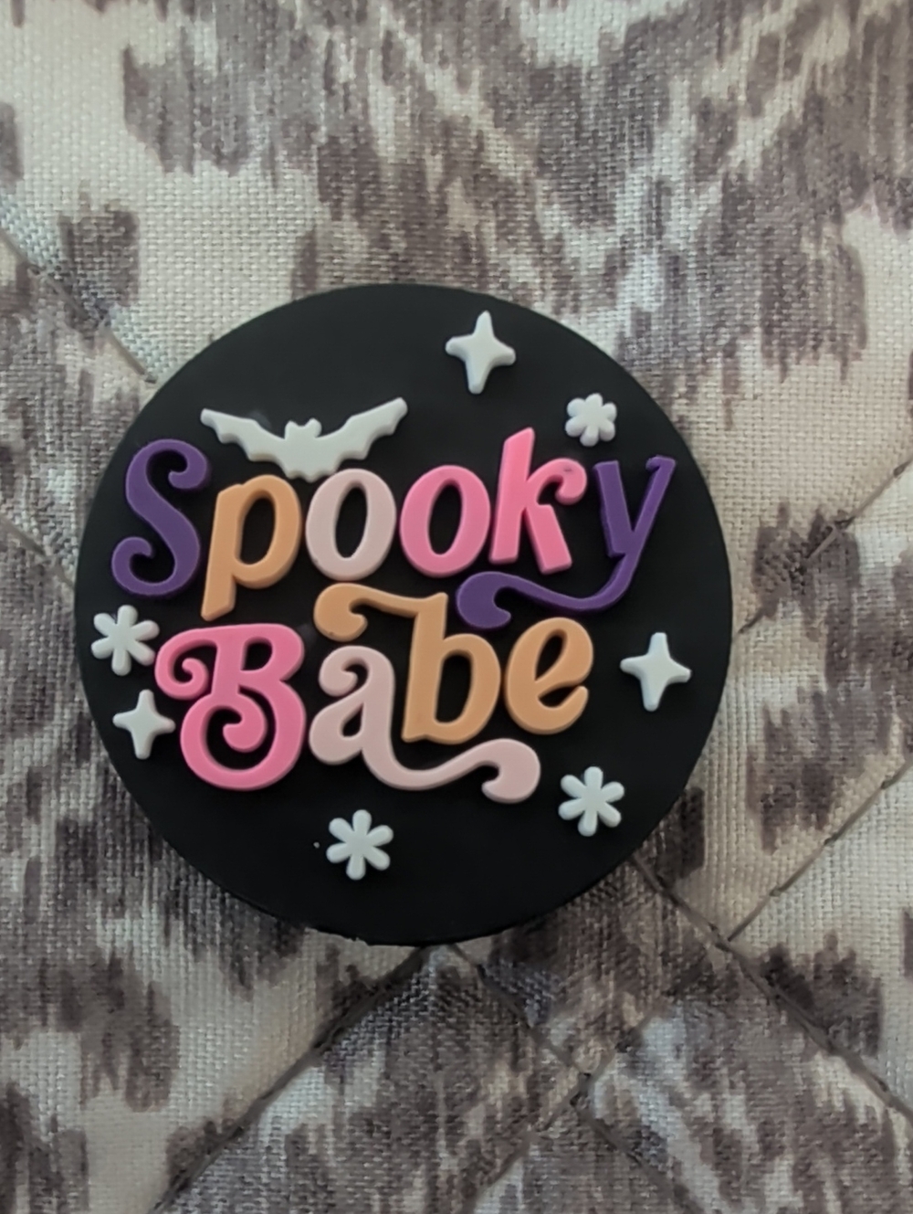 Spooky Babe Halloween Decorative Silicone Focal Beads